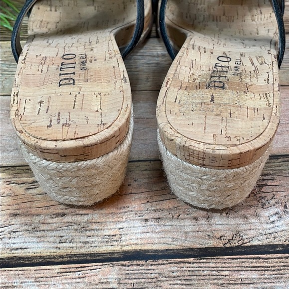 Ditto By Van Eli Black Slides Size 9 - Picture 7 of 9